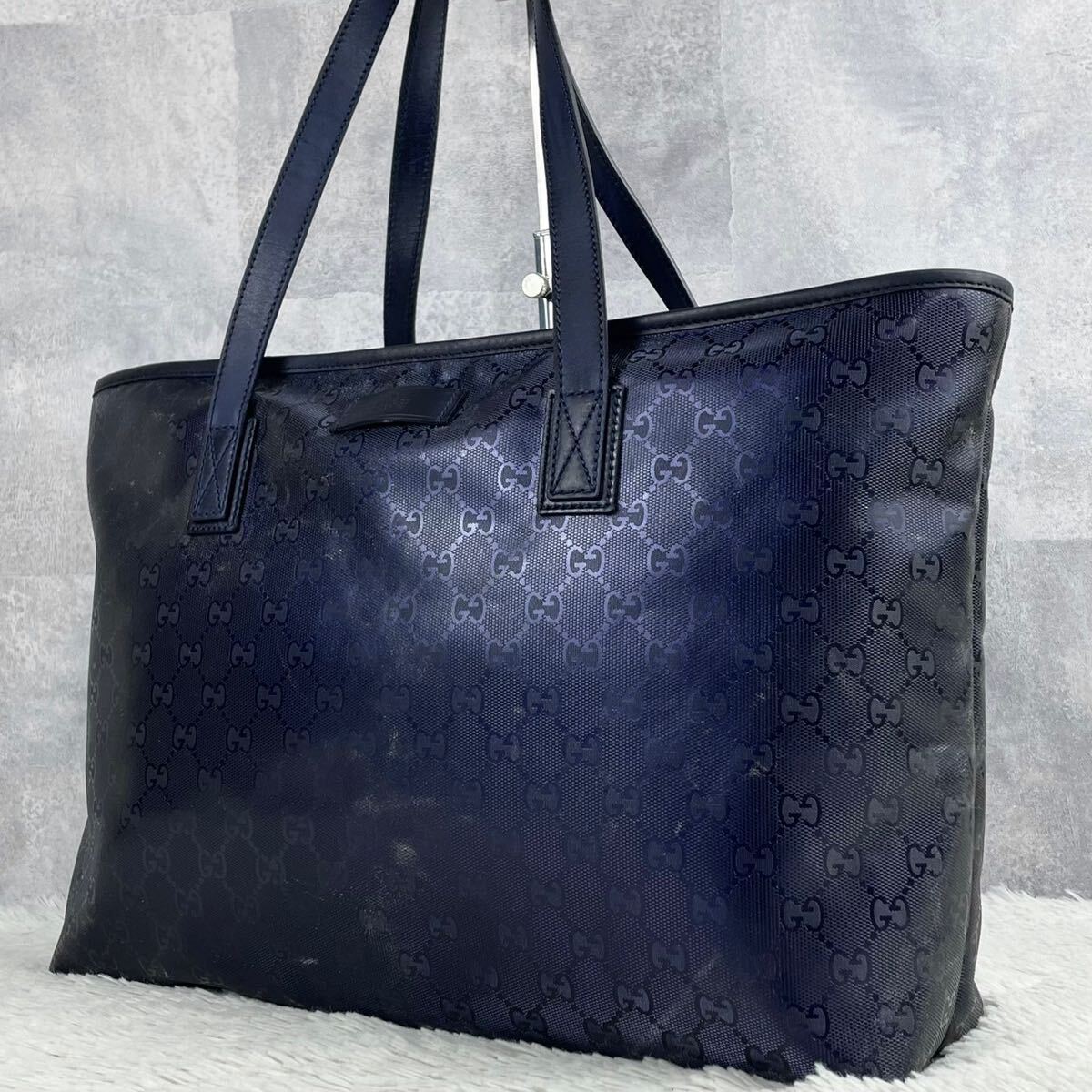 美品 GUCCI グッチ インプリメ トートバッグ ハンドバッグ ビジネス 