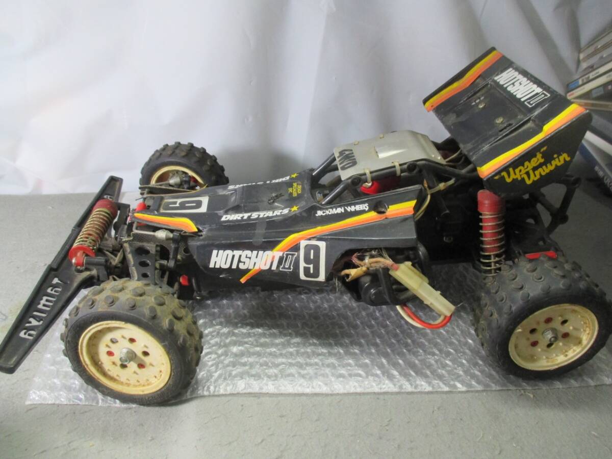 タミヤ ラジコン HOT SHOTⅡ 当時もの ジャンク扱い(田宮模型)｜売買