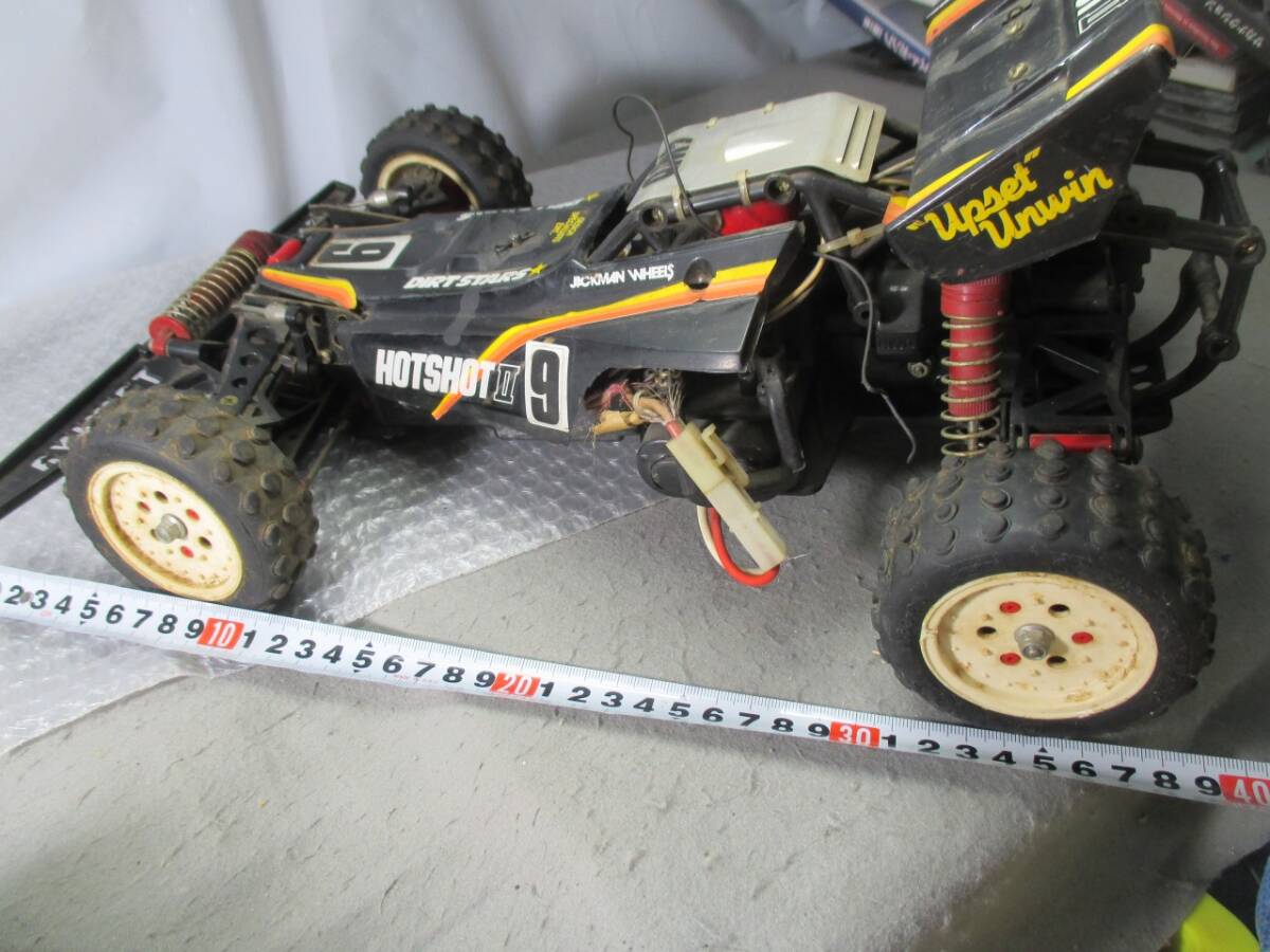 タミヤ ラジコン HOT SHOTⅡ 当時もの ジャンク扱い(田宮模型)｜売買