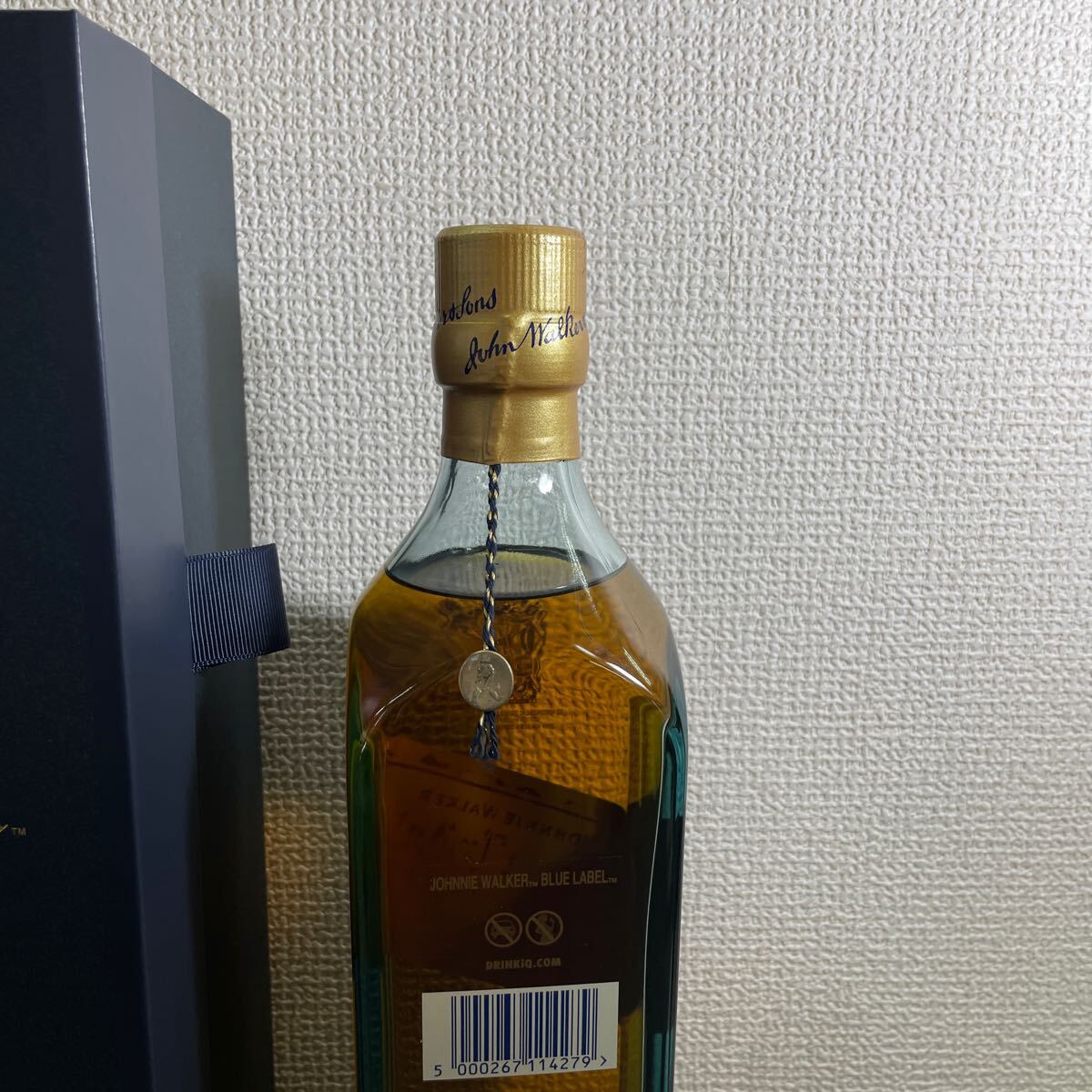 超激得，新作 ウイスキー JOHNNIE WALKER Blue Label ジョニーウォーカー ブルーラベル 750ml 40%