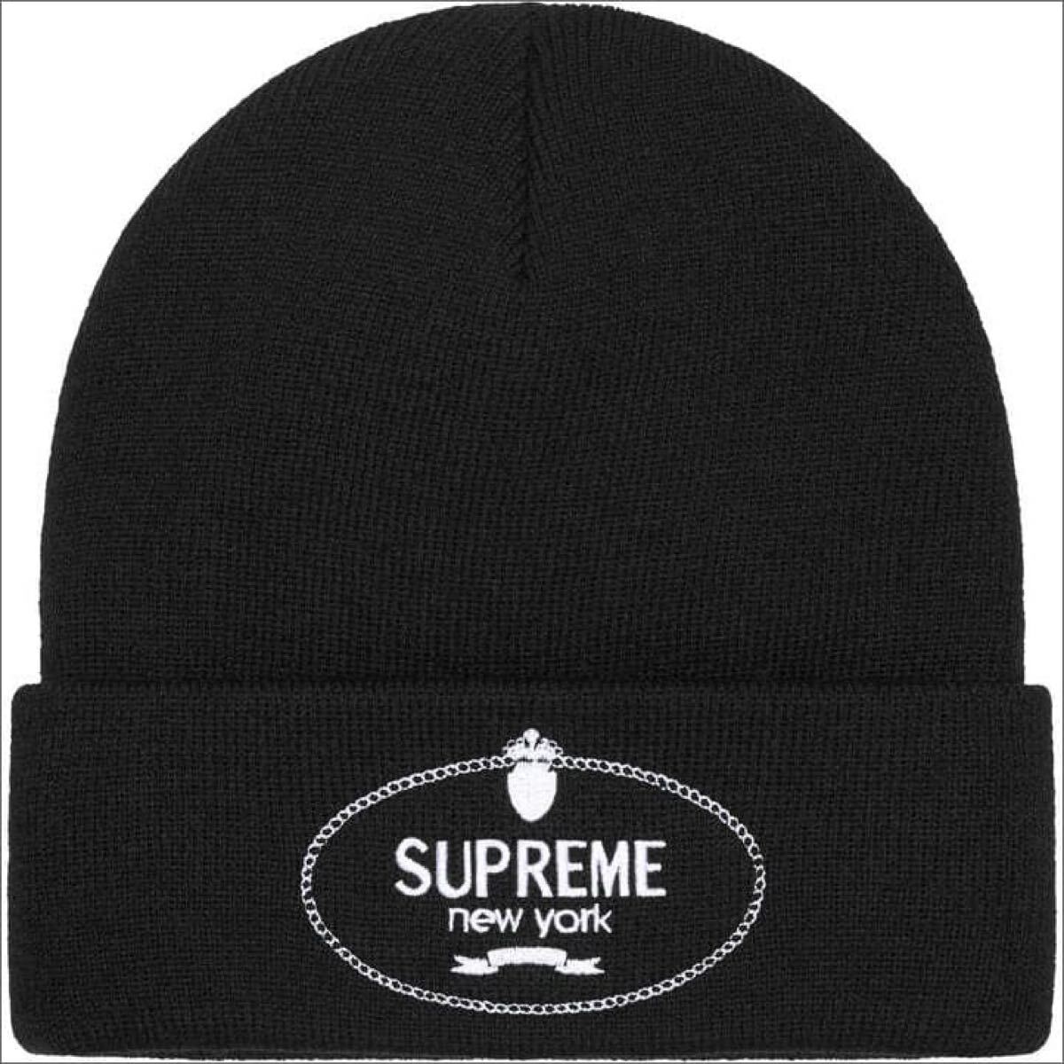 1円〜 新品未使用 Supreme シュプリーム Crest Beanieクレストビーニー