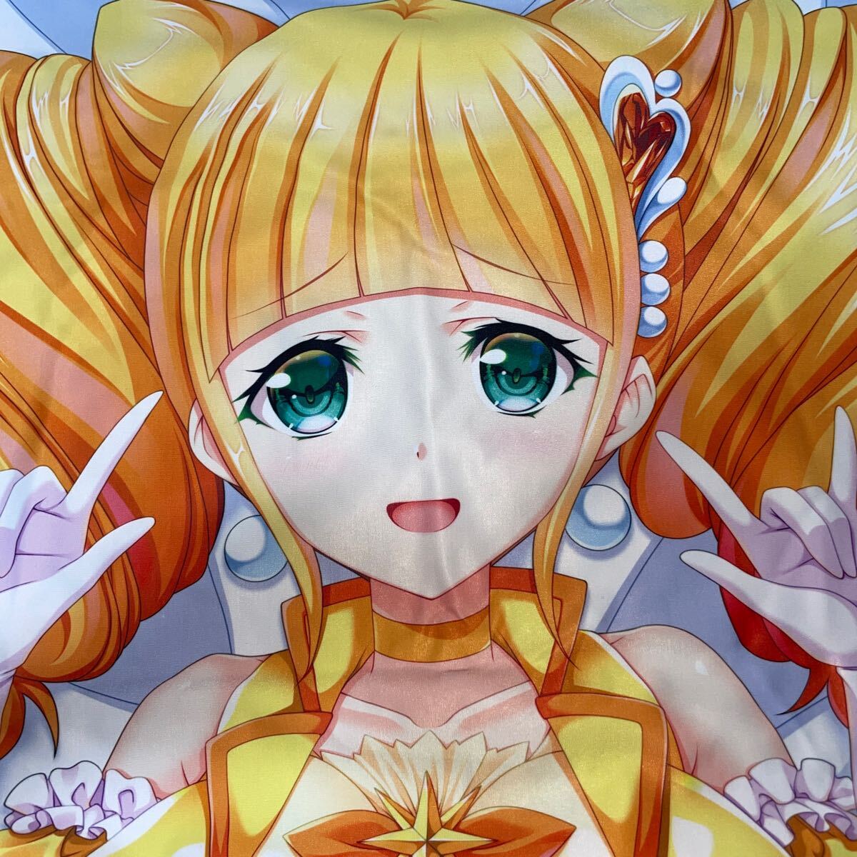 ヒーリングっどプリキュア まくらカバー 中古2種セット キュアグレース 