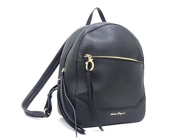 1円 □極美品□ Salvatore Ferragamo フェラガモ ガンチーニ レザー