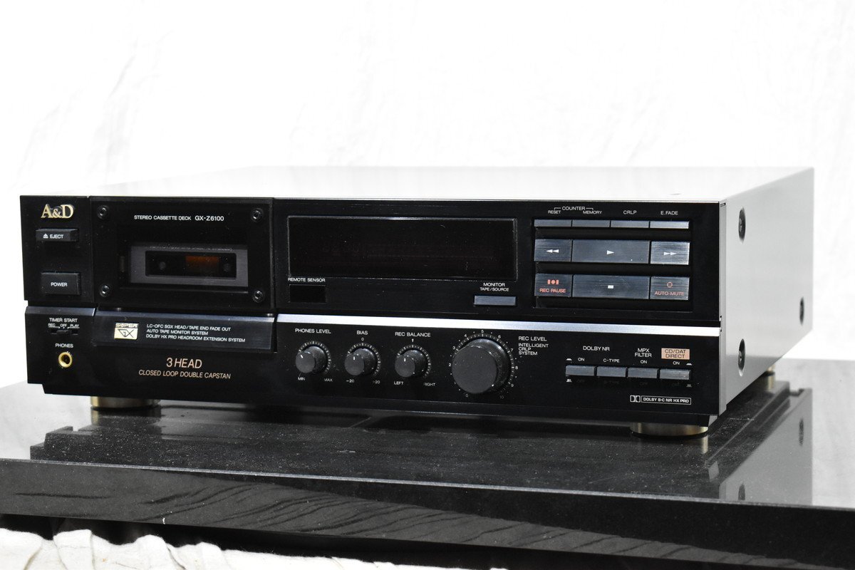 永遠の名機】A&D AKAI GX-Z6100 美品 3ヘッドデッキ 惜しいジャンク