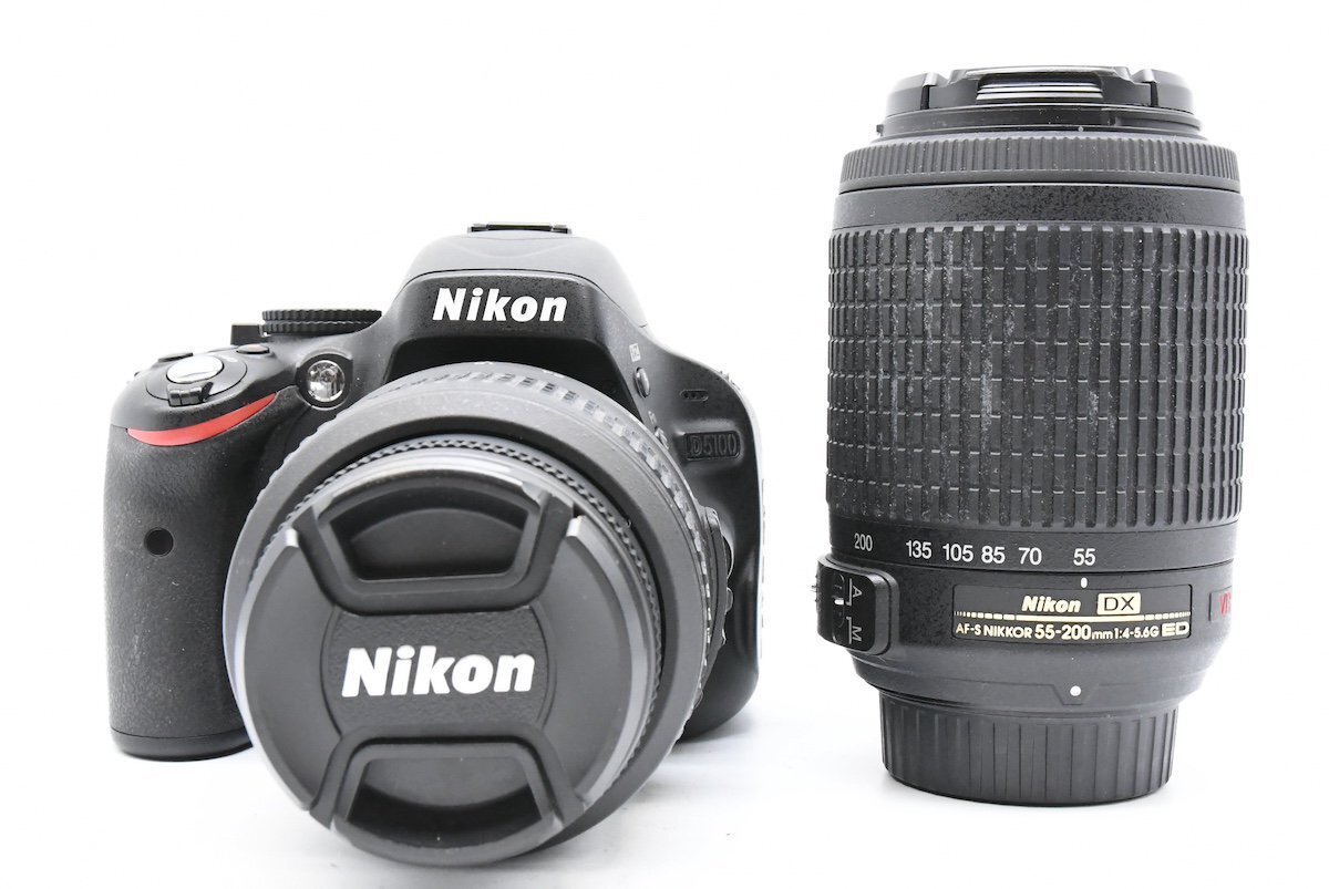 NIKON ニコン D5100 / 18-55mm F3.5-5.6G DX / 55-200mm F1.4-5.6G ED 