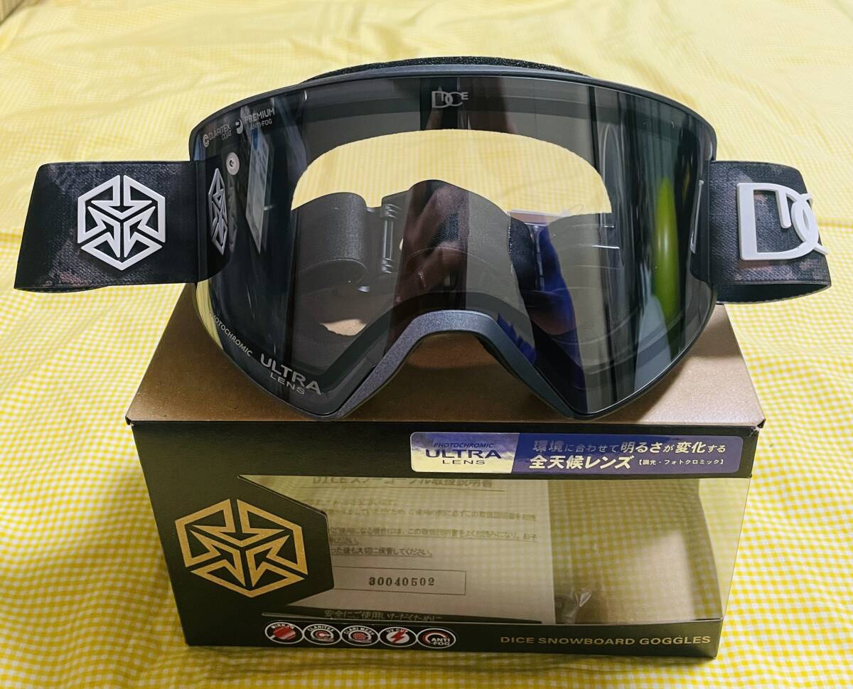 DICE SHOWDOWN snowboarding ダイス goggles ゴーグル ダイススノー