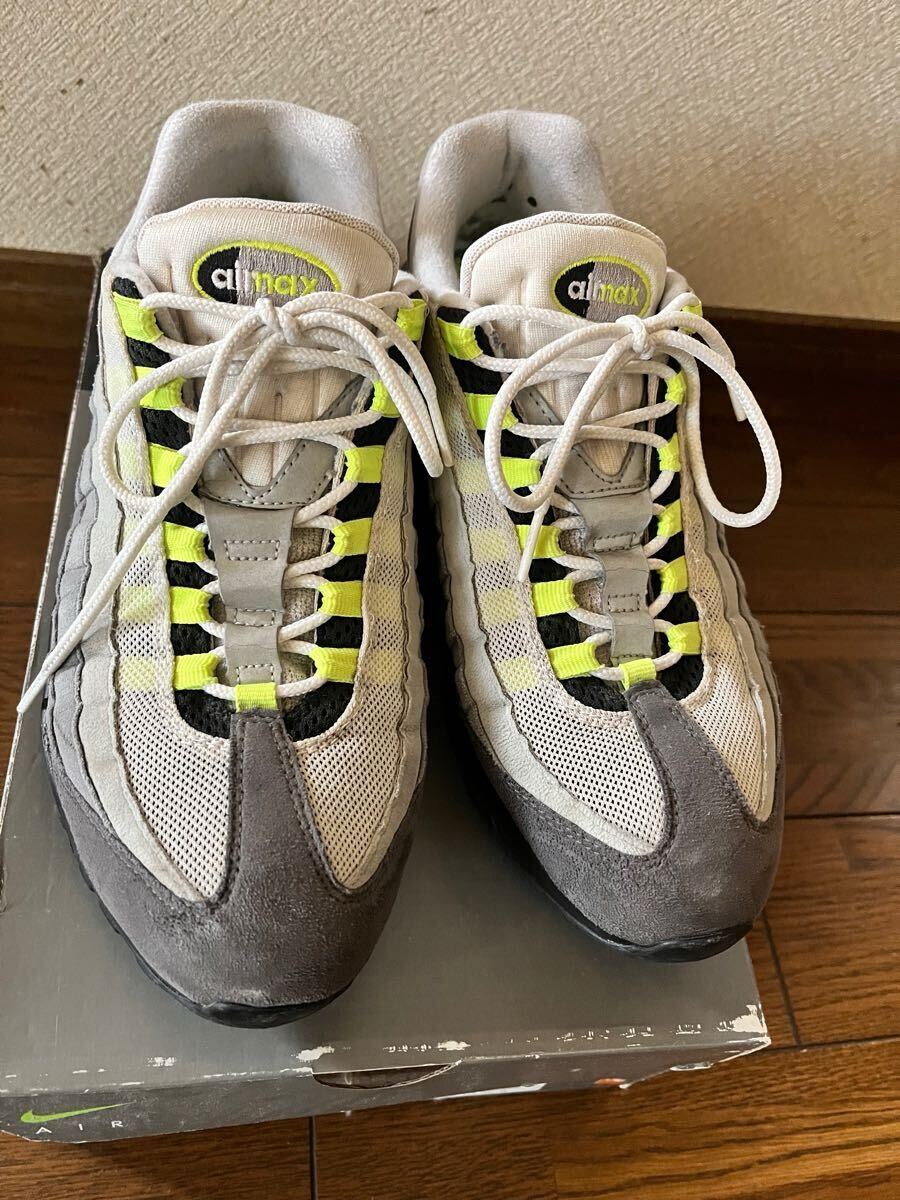 中古品】28.0㎝ NIKE AIR MAX 95 OG ナイキ エアマックス 95 2015年 