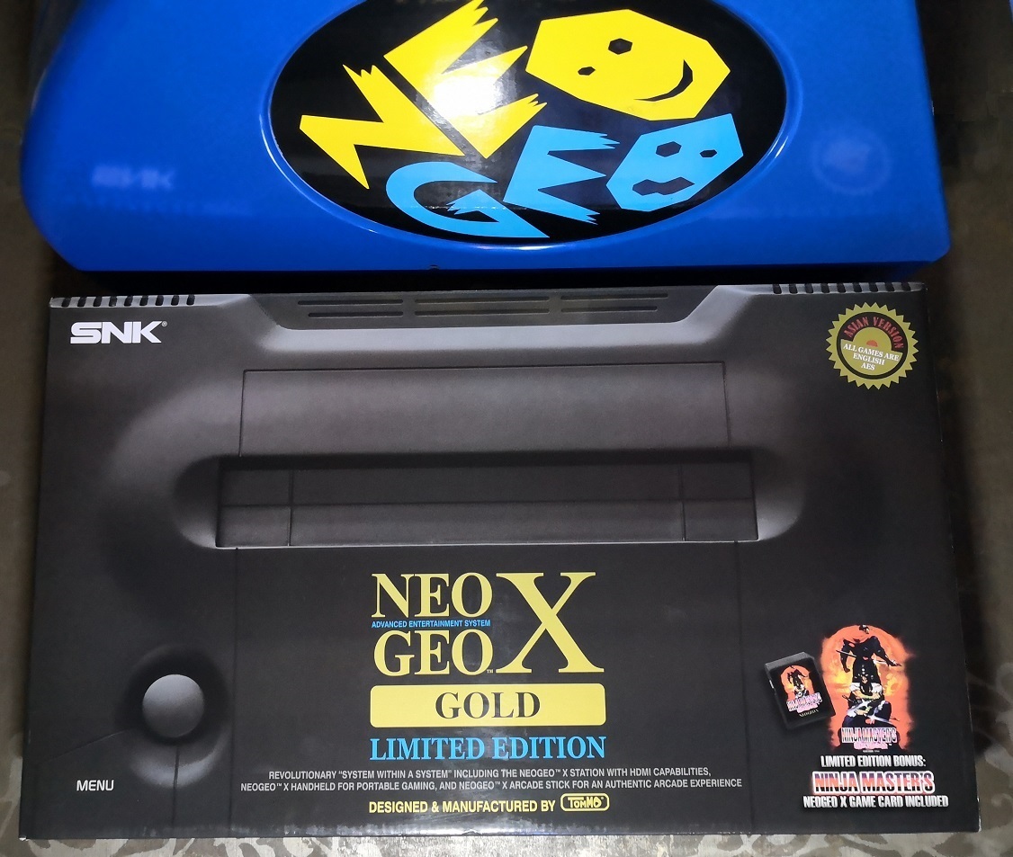 NEOGEO X GOLD LIMITED EDITION 初回限定版 X Gold Limited
