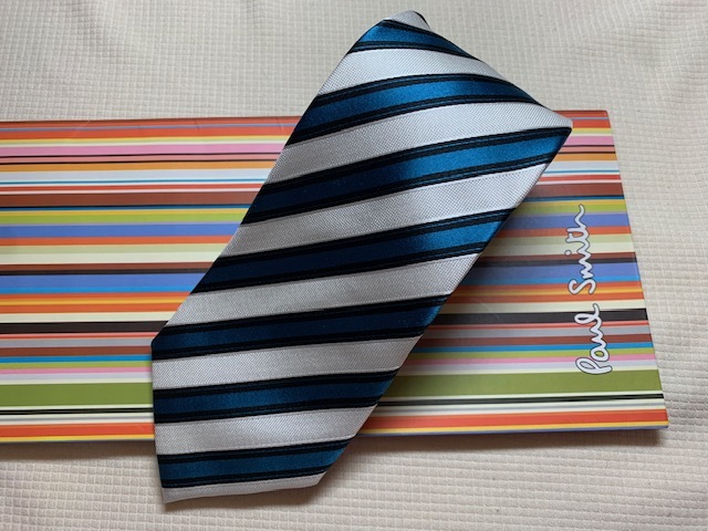 限定セール，送料無料 Paul Smith ポールスミスMade in Italy ネクタイ 