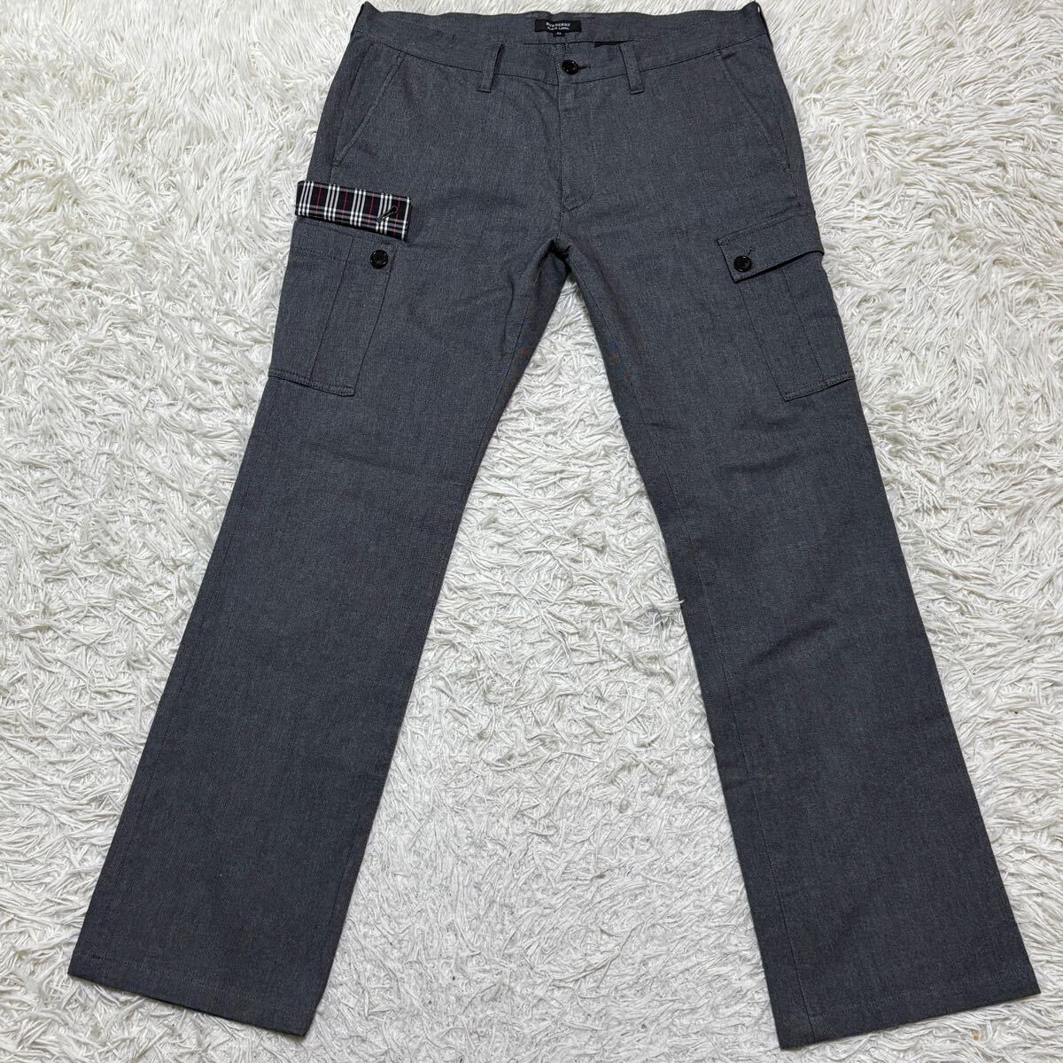 美品/ XLサイズ相当 BURBERRY BLACK LABEL バーバリーブラックレーベル 