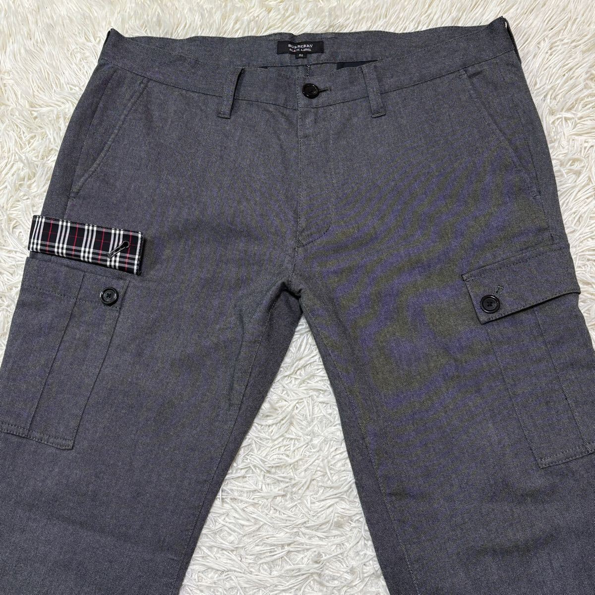 美品/ XLサイズ相当 BURBERRY BLACK LABEL バーバリーブラックレーベル 