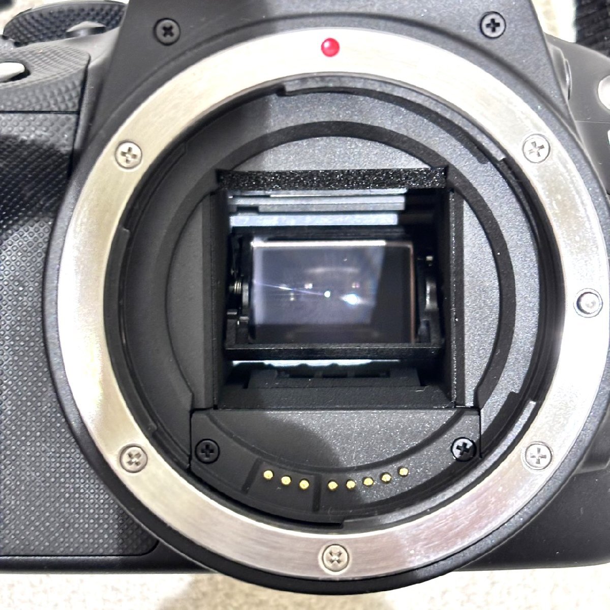 KIM2163Canon Kiss X-7 DS126441 EFS55-250mm⁄EFS18-55mm 一眼レフ