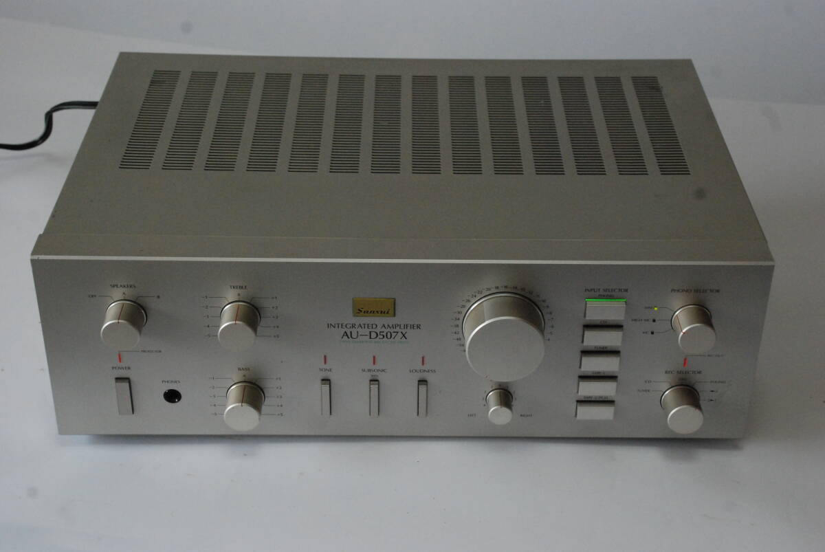 SANSUI プリメインアンプ AU-D507X 音出し確認 【公式通販】