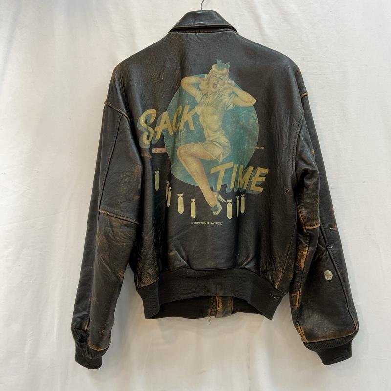 アヴィレックス ピンナップガール A-2 レザー フライトジャケット