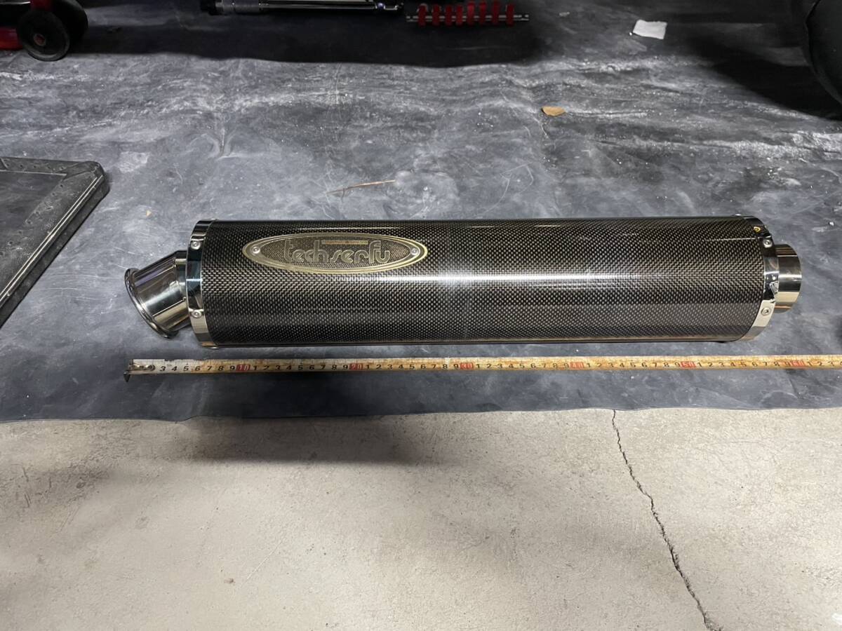 techserfu テックサーフ exhaust カーボンマフラー zrx1200r テック