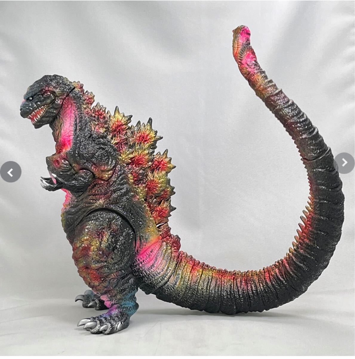 PassionTank x BLObPUS ゴジラ2016 第4形態 リペイント レトロソフビ