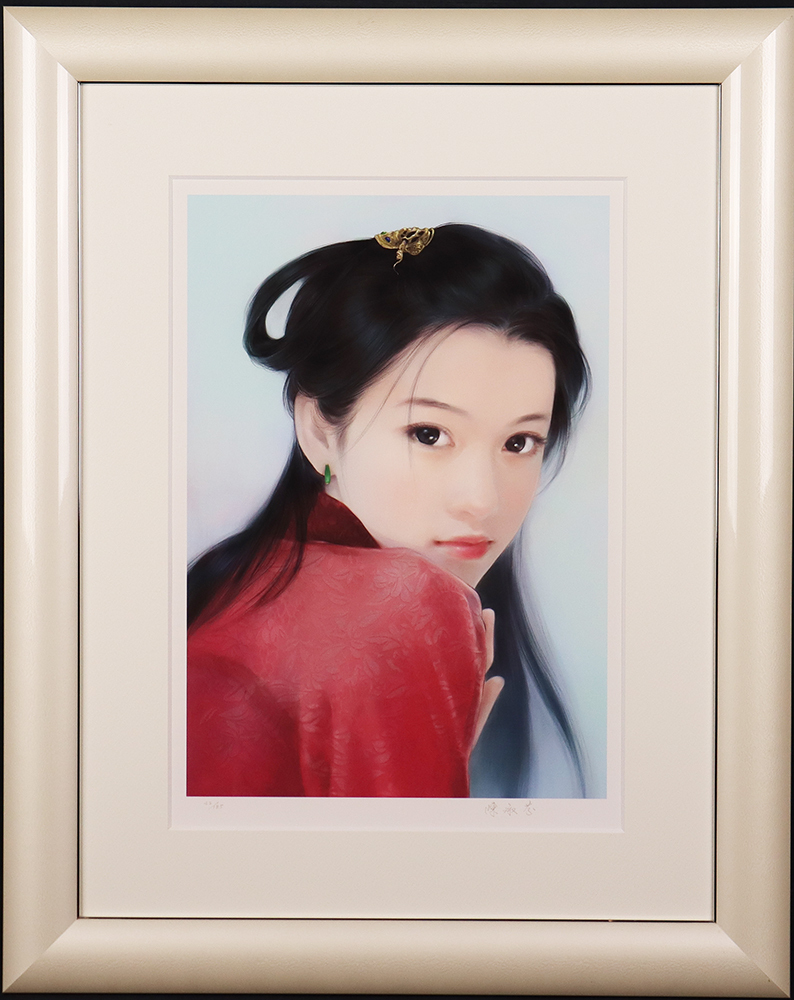 ○平凡＆陳淑芬○未練○美女○人気作家○まなざし○瞳○ 平凡&amp