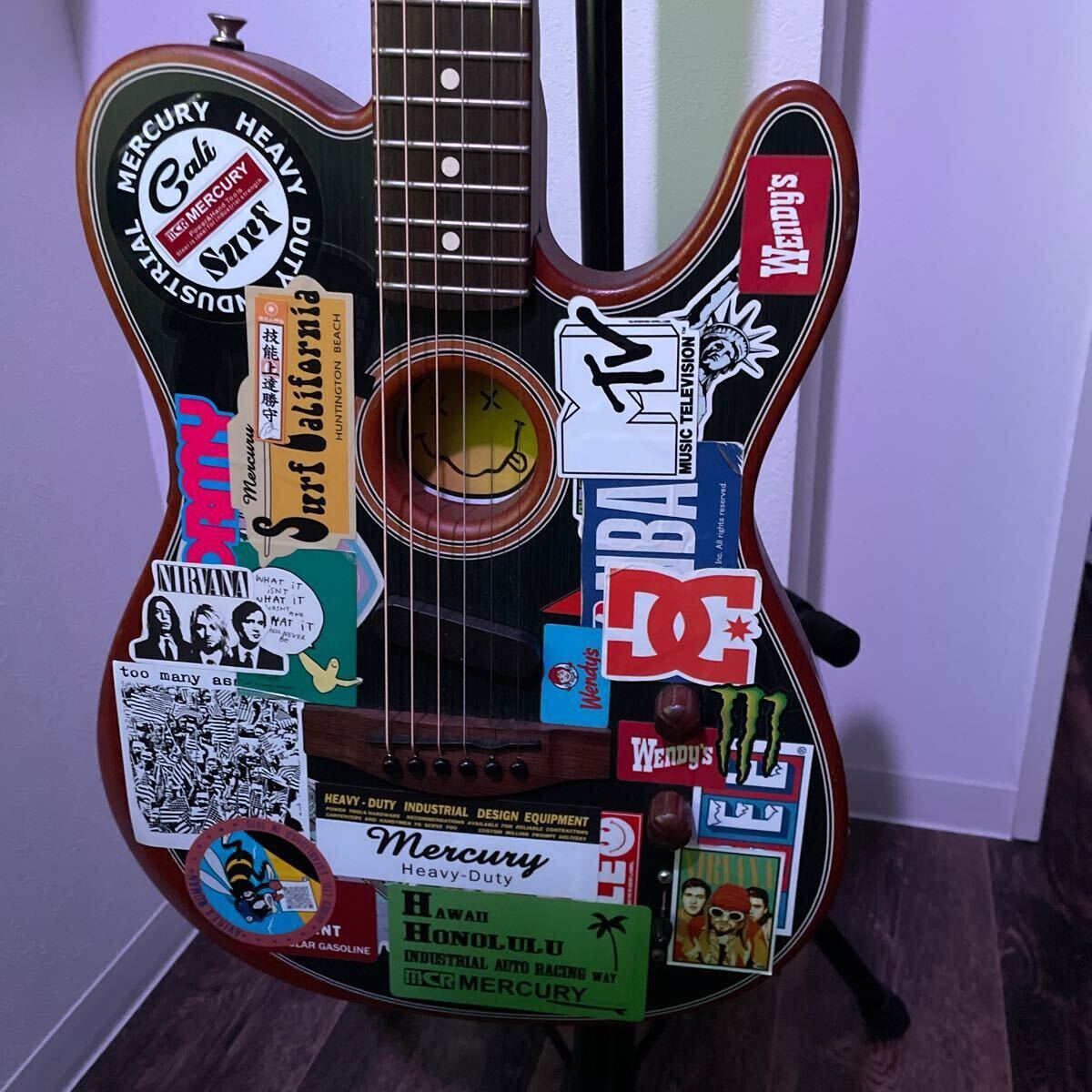 【超激得，低価】 あり Fender acoustasonic player telecaster エレアコ(フェンダー)｜売買されたオークション情報、yahooの商品情報をアーカイブ公開 - オークファン 本体