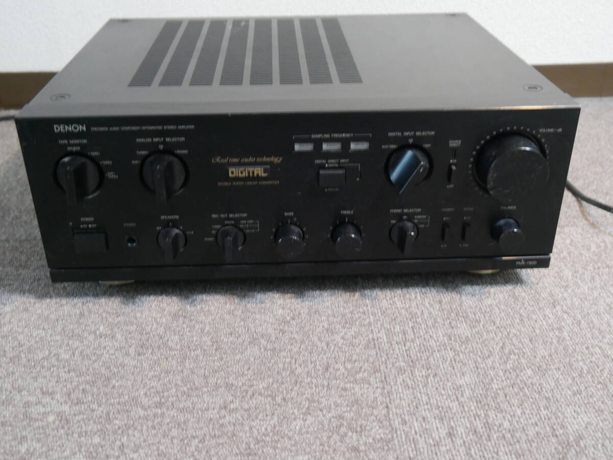 DENON プリメインアンプ　PMA-780D_1
