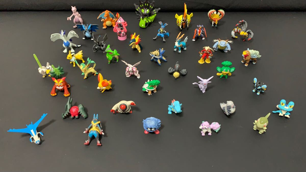 初期ポケモン モンコレ 24個セット TOMY刻印あり 当時物 入手