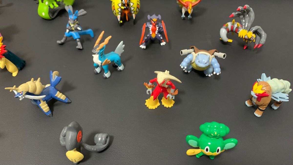 初期ポケモン モンコレ 24個セット TOMY刻印あり 当時物 入手
