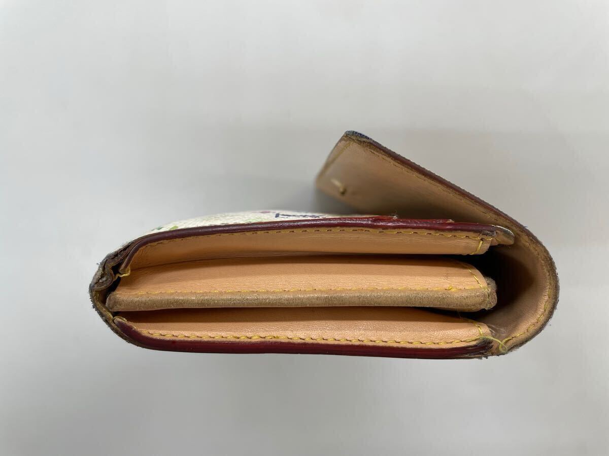 ルイヴィトン＜ポルトフォイユ サラ＞マルチカラー長財布 - 美品ルイ 