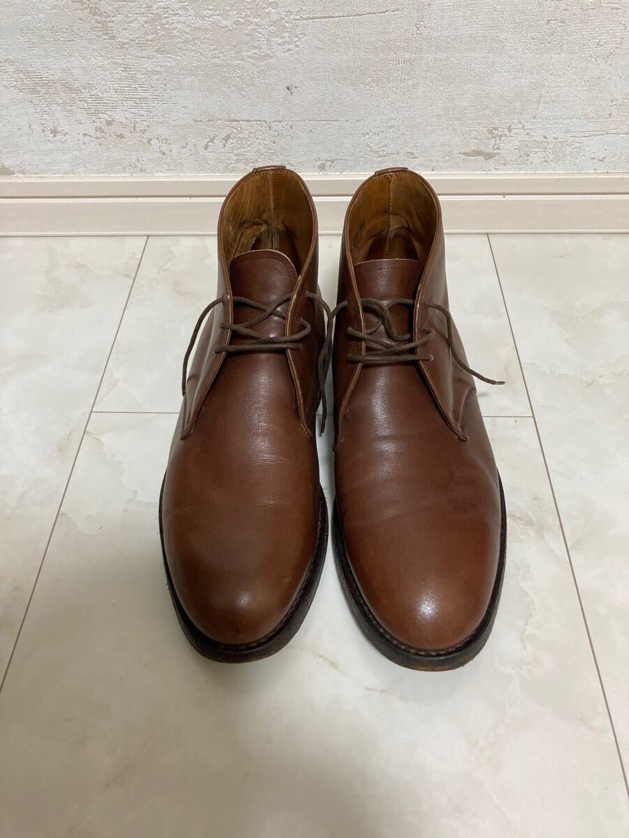 BARNEYS NEW YORK バーニーズニューヨーク チャッカーブーツ 茶 7.5E 