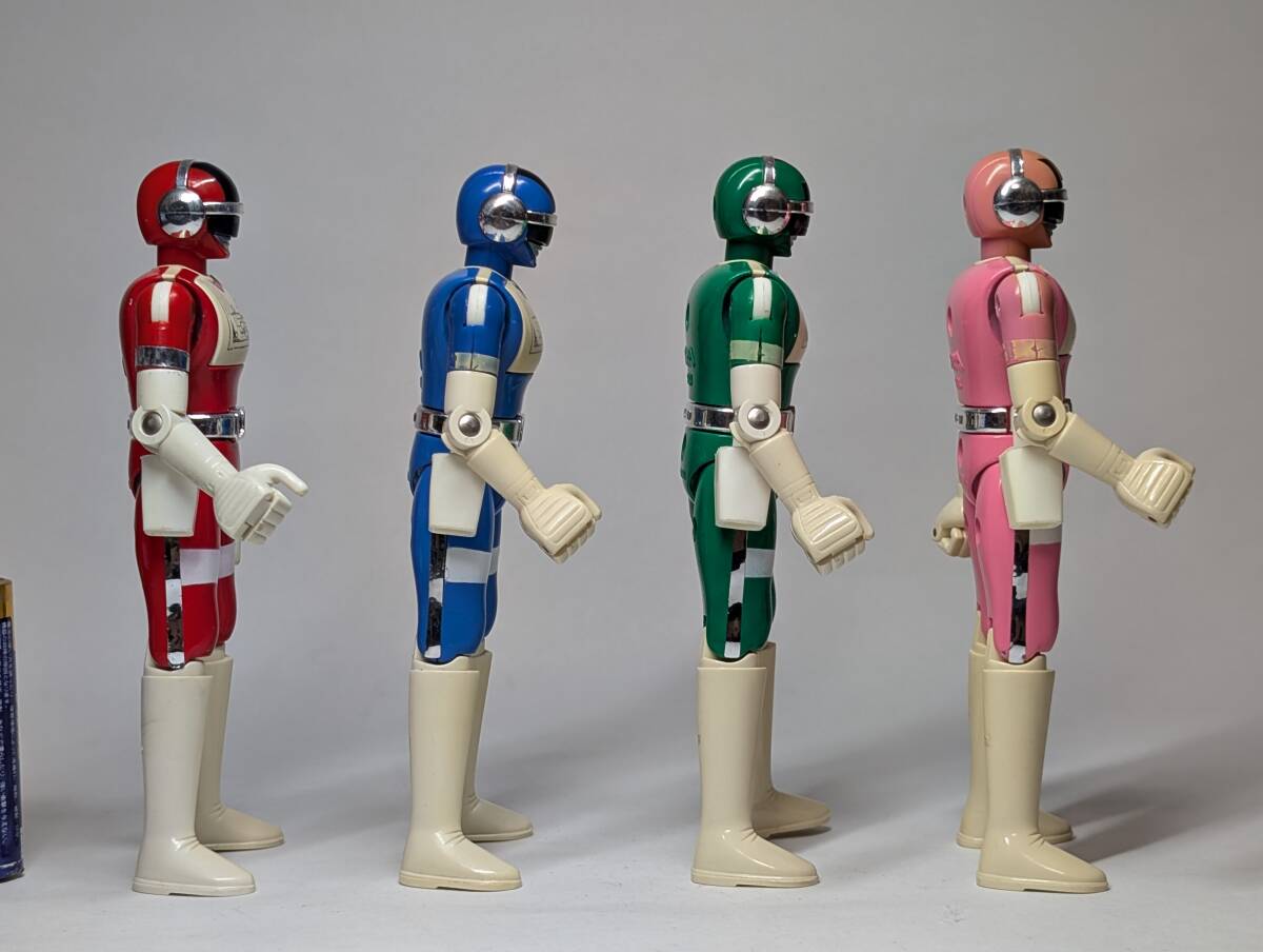 バンダイ ポピー事業部 超電子バイオマン バイオレッド1 グリーン2