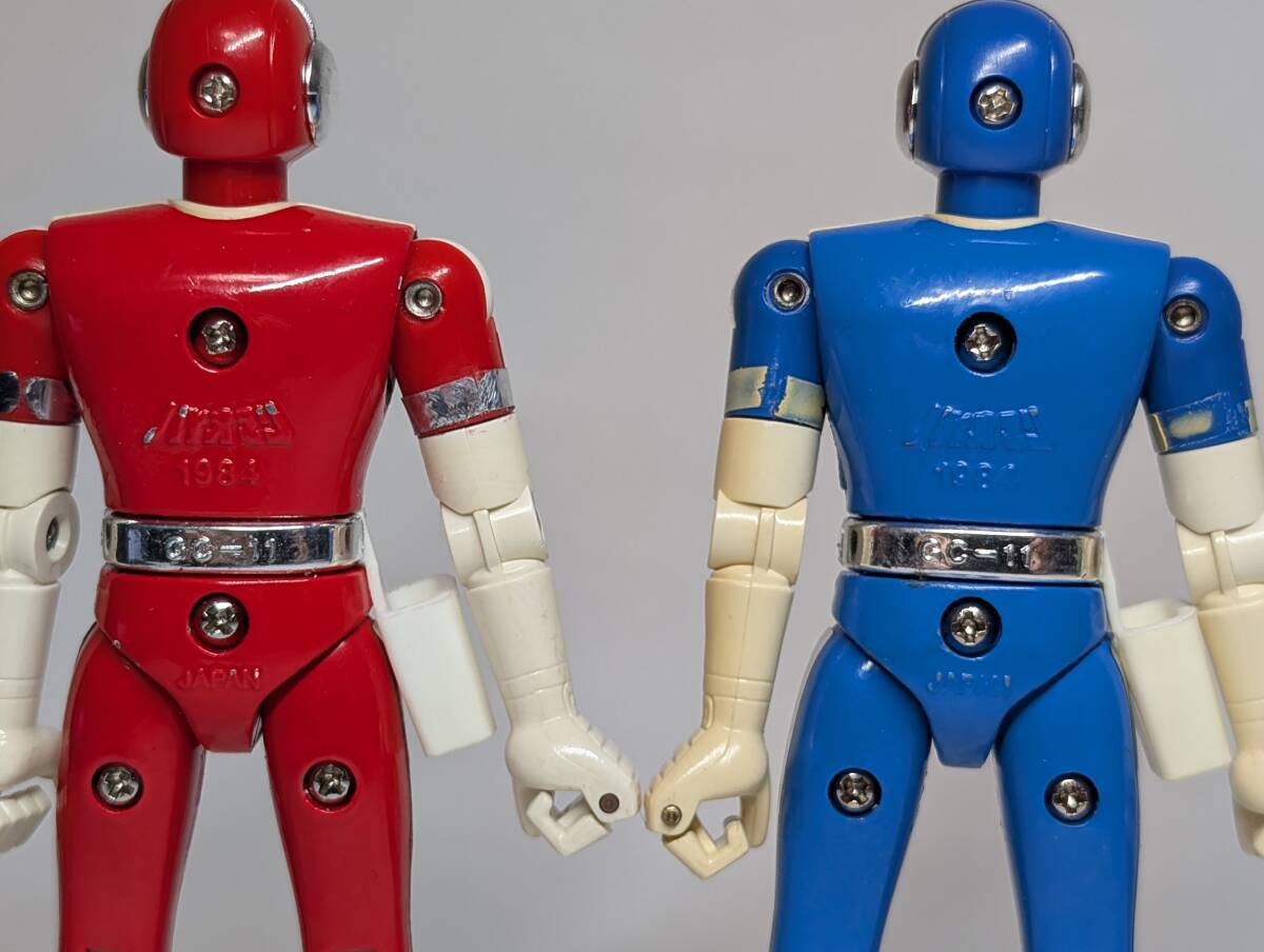 バンダイ ポピー事業部 超電子バイオマン バイオレッド1 グリーン2