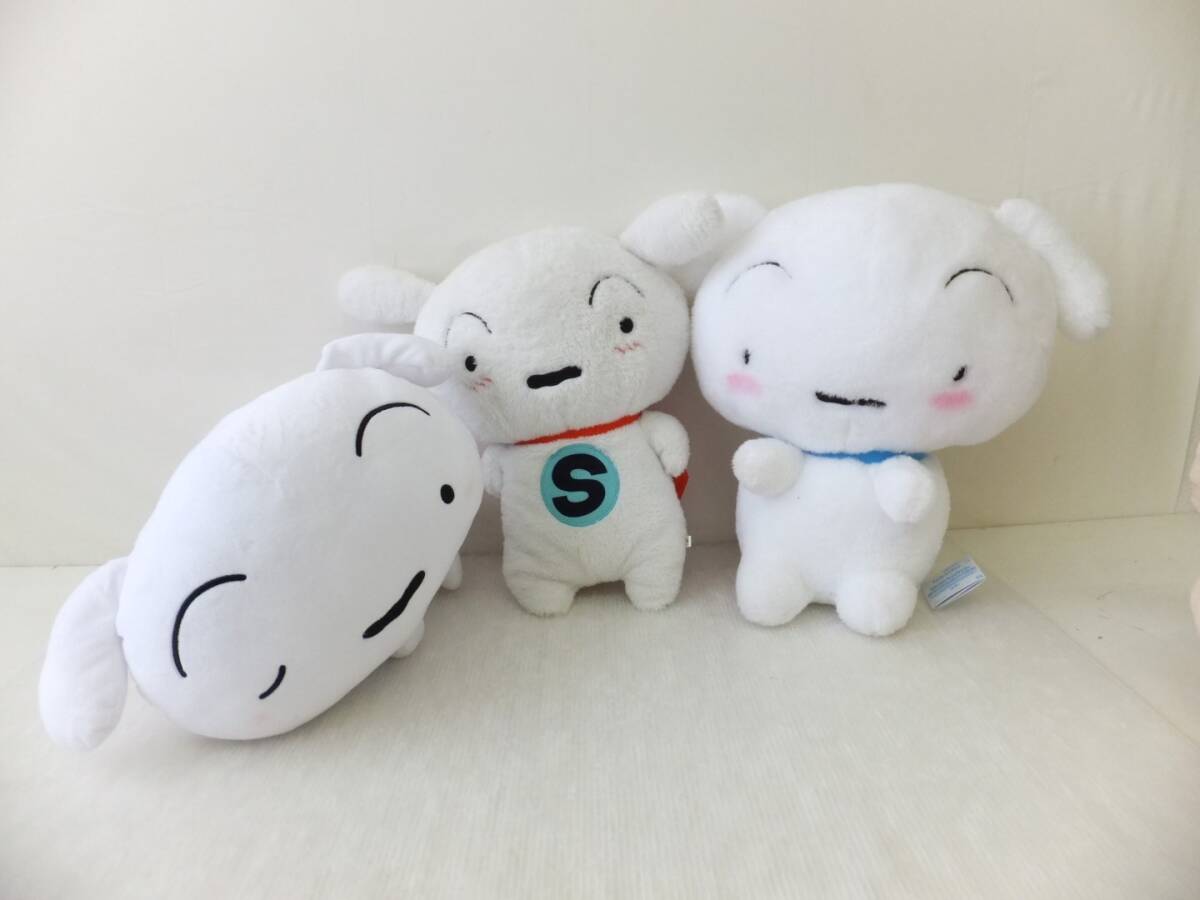 最新作，お得 静/クレヨンしんちゃんぬいぐるみまとめ/12点/アニメ/キャラクター/しんのすけ/ひまわり/シロ/ネネちゃんのうさぎ★S-4158★