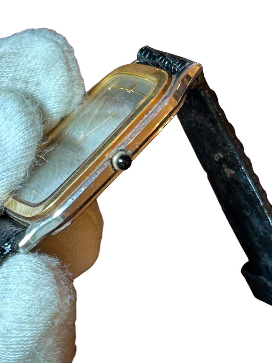現状品】SEIKO セイコー CREDOR クレドール 9570-5180 ベゼル18KT 