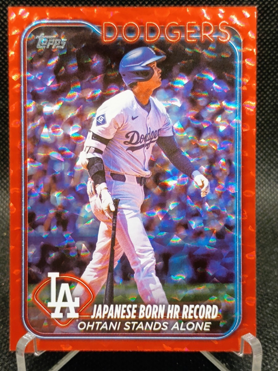 Topps 大谷翔平 0 TOPPS BASEBALL 199枚限定 デュアルレリック Game 