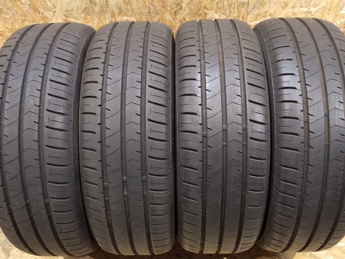 (石) 溝あり BS 225/55R18 98V ブリヂストン ECOPIA 2021年製 4本SET 夏タイヤ サマータイヤ ● 北海道発 個人宅OK 店頭OK 中古品 ●