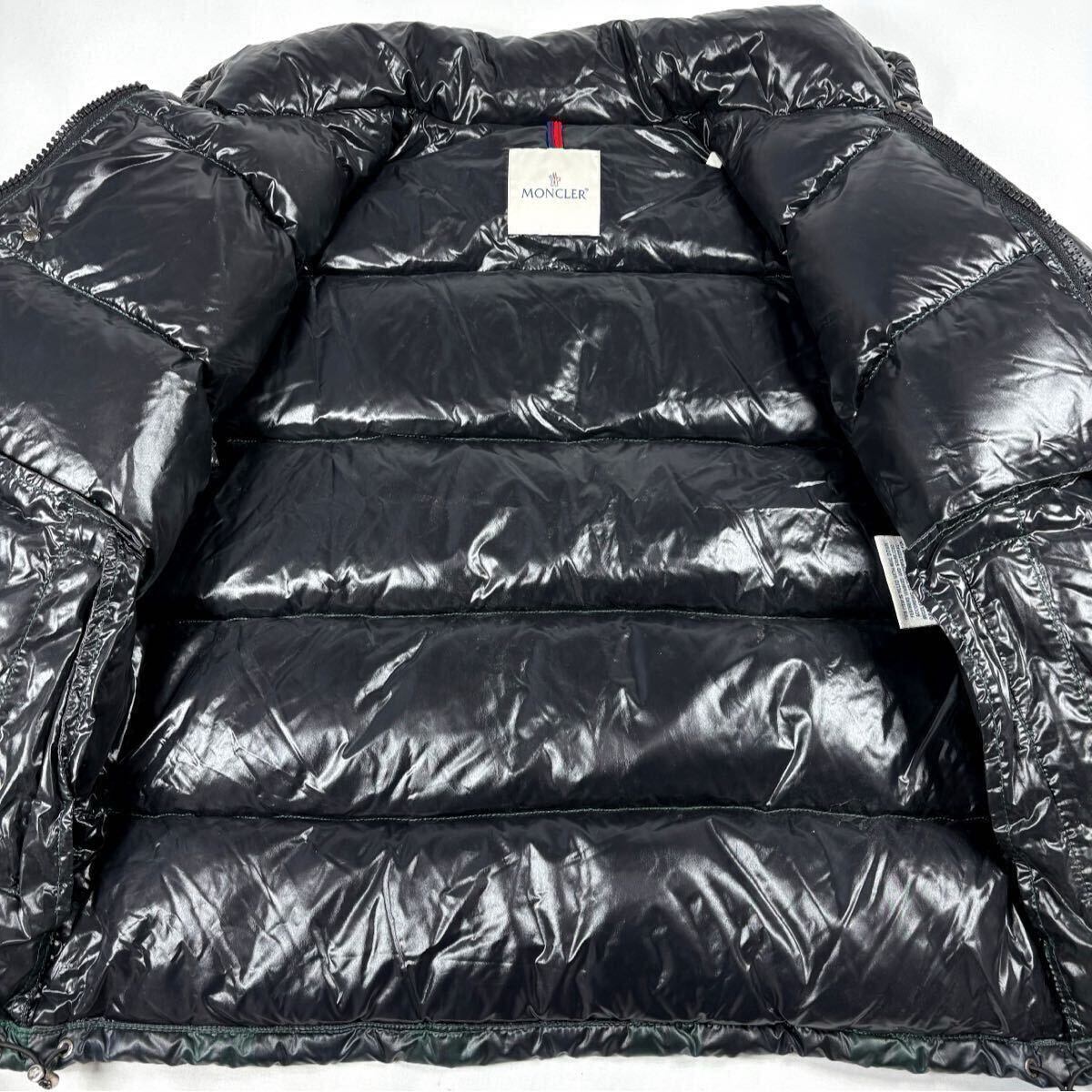 極美品○希少L〜XL!!モンクレール コンブルー 肉厚 極暖 ダウン 