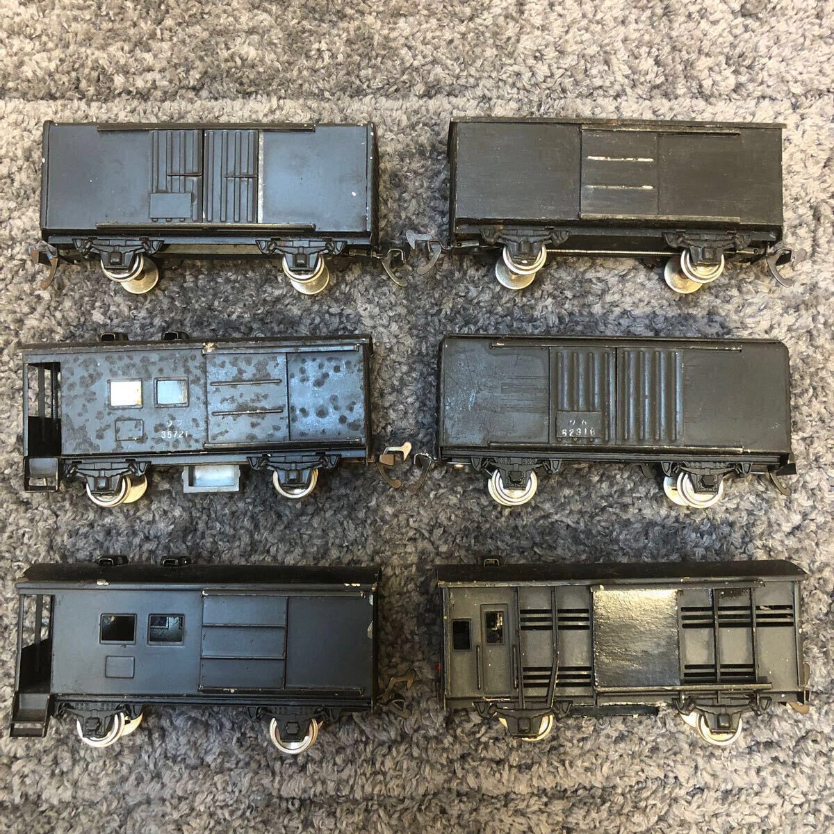 ジャンク品] [希少品] HOゲージ 鉄道模型 21両 HOゲージ鉄橋＆シノハラ