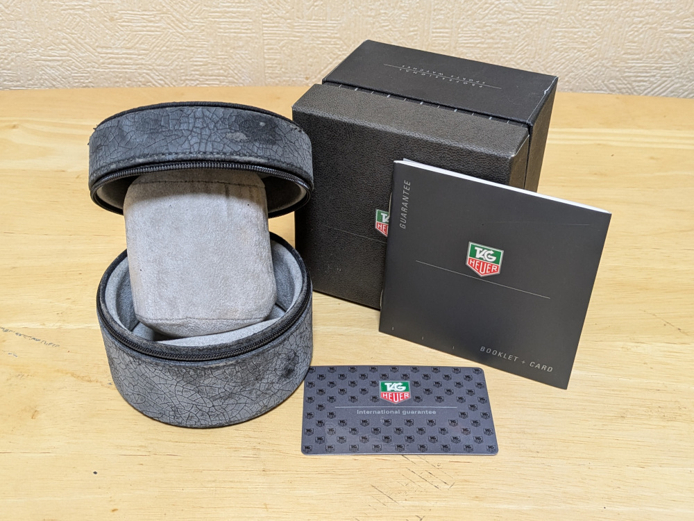 空箱 タグホイヤー TAG Heuer⁄タグホイヤー TAGHeuer ウォッチケース 