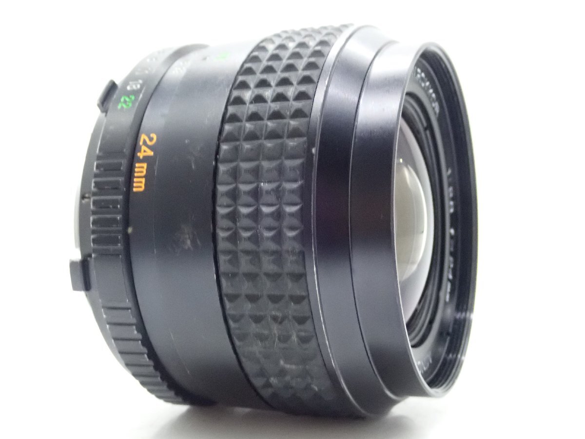 良品 MINOLTA MD W.ROKKOR 24mm f2.8 広角 単焦点 マニュアル オールド