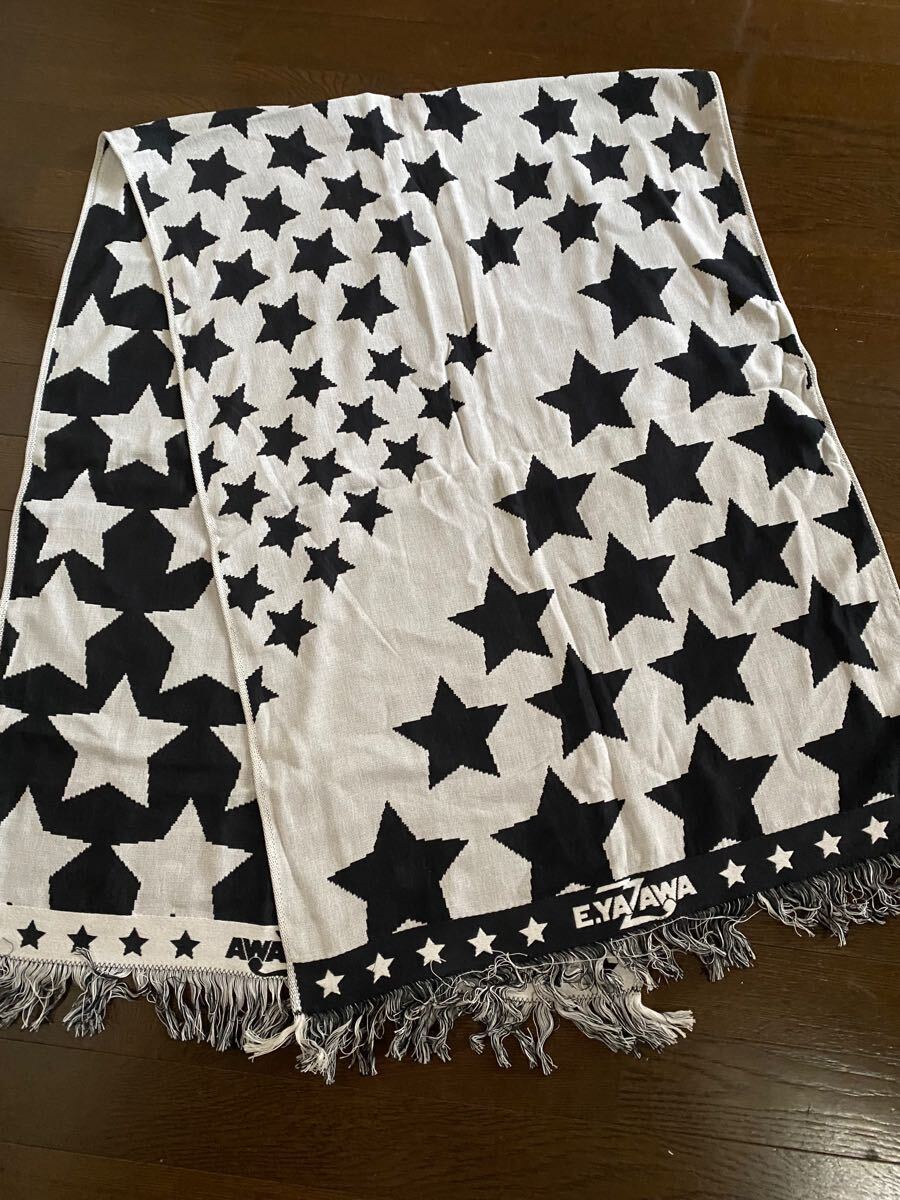 1円～矢沢永吉【新品】大判ショールE.YAZAWA　希少バスタオル_1