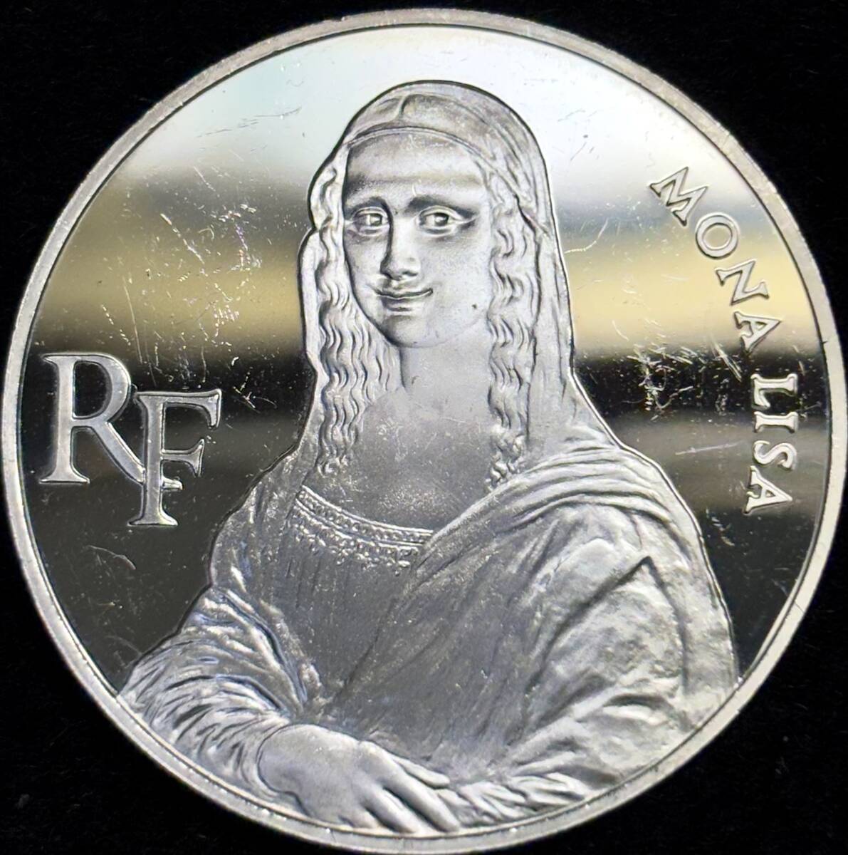 フランス大型銀貨】(1993年銘 22.2g 直径37mm プルーフ) 【公式通販】