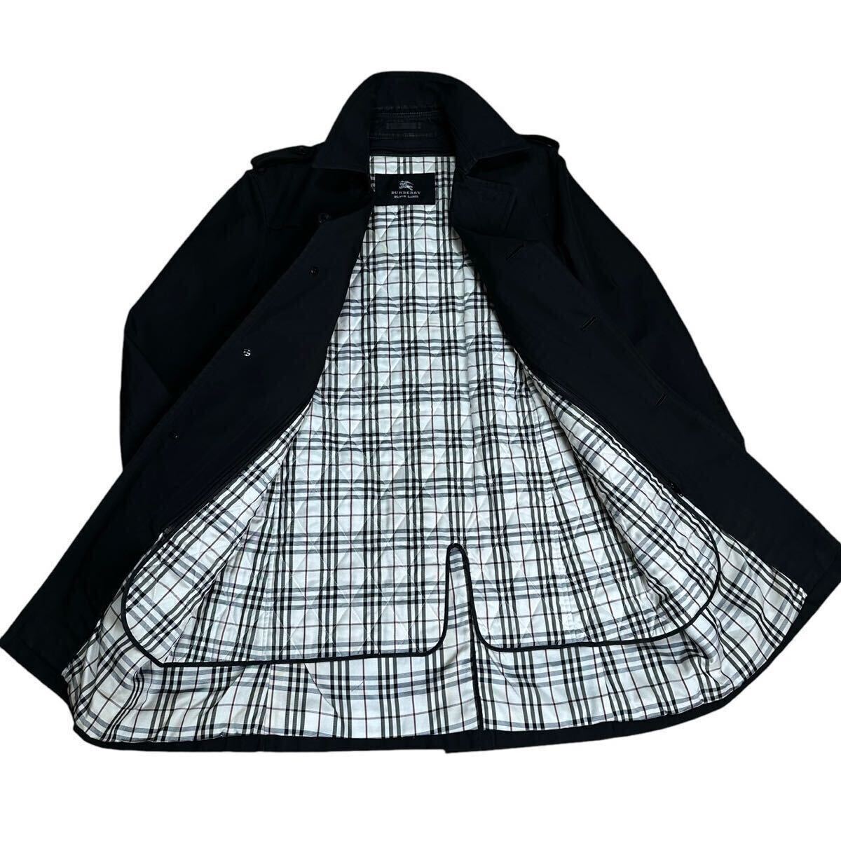 ◇ BURBERRY BLACK LABEL バーバリーブラックレーベル ◇ライナー付き