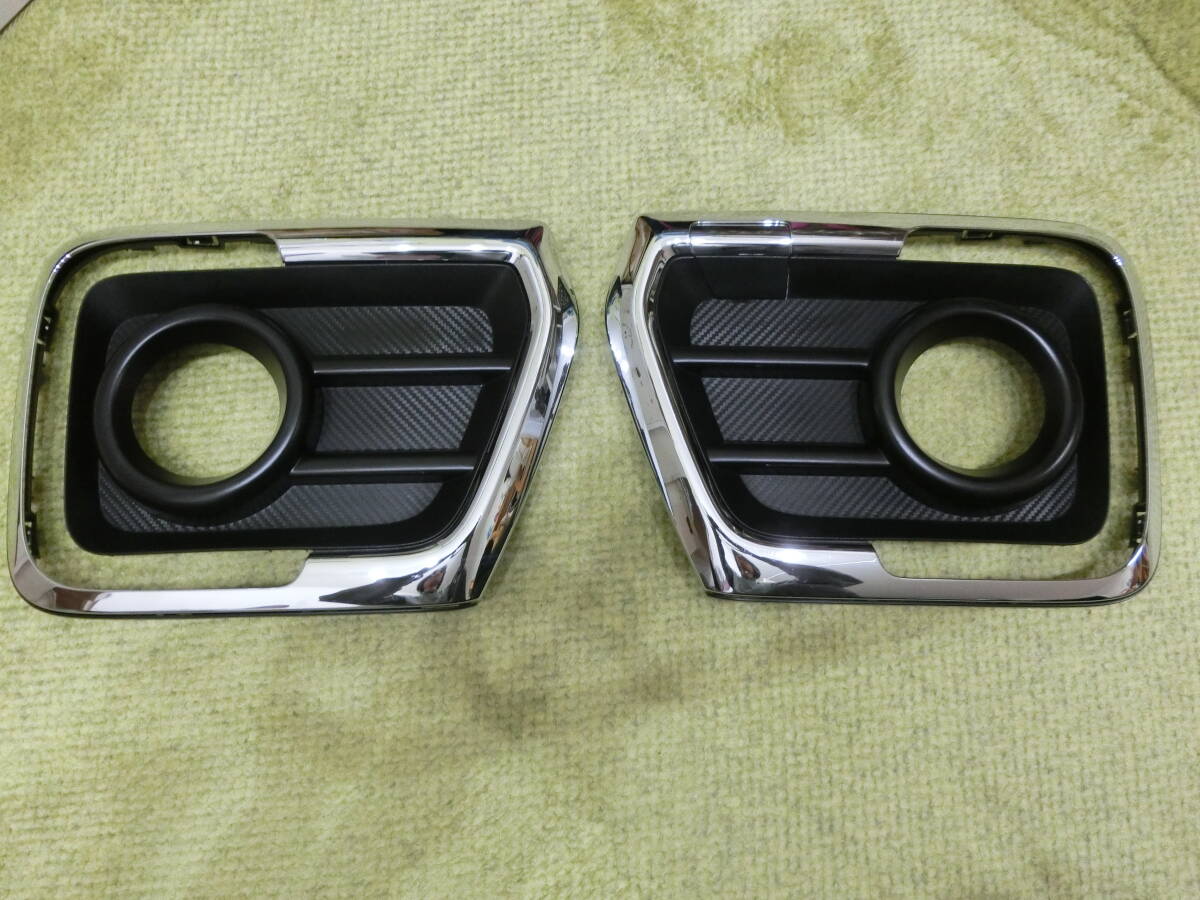 即決 スペーシアカスタム MK53S フォグカバー 左右セット フォグランプカバー フォグガーニッシュ MK53S スペーシアカスタム スペーシア スペーシアカスタムmk53s 71761-79R6 左右