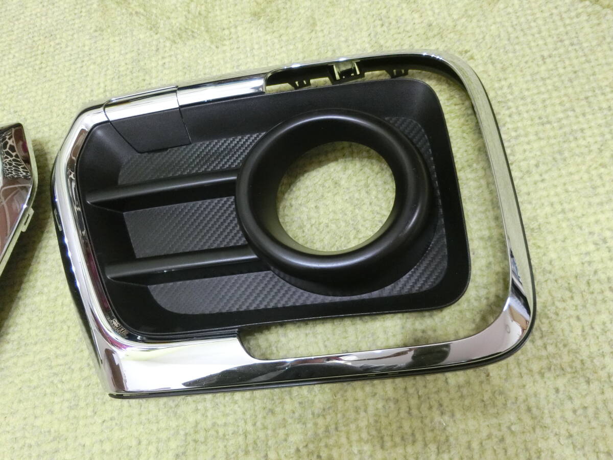 即決 スペーシアカスタム MK53S フォグカバー 左右セット フォグランプカバー フォグガーニッシュ MK53S スペーシアカスタム スペーシア スペーシアカスタムmk53s 71761-79R6 左右