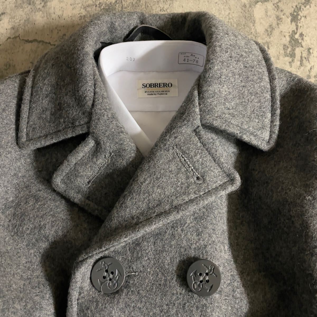 極美品 Schott ショット USA製 アンカーボタン キルティング メルトン