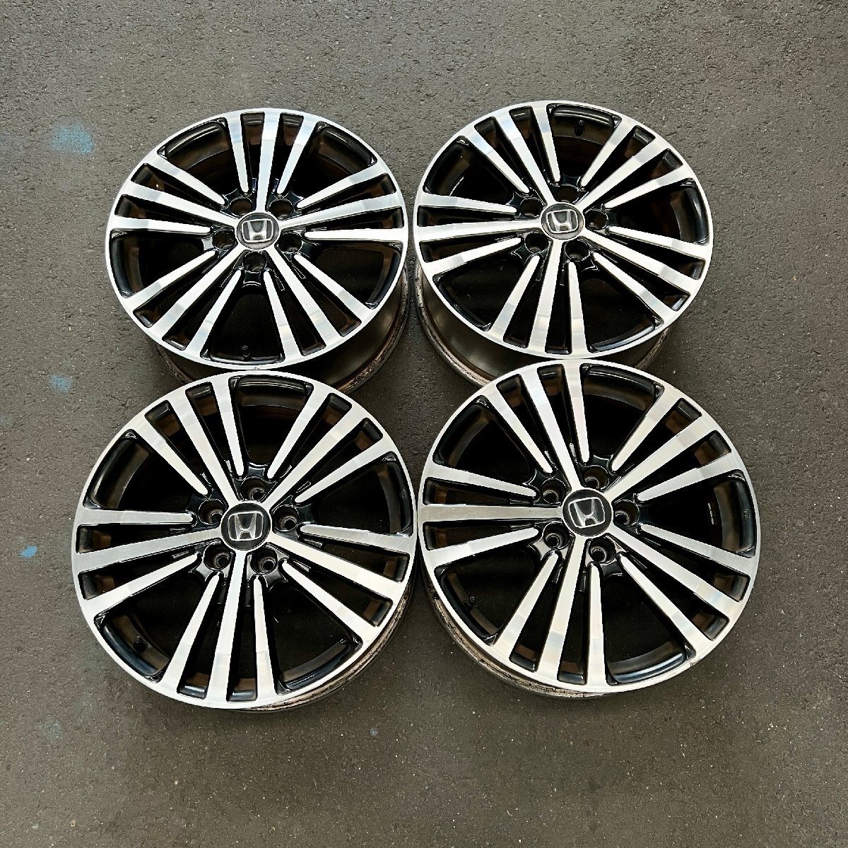 純正ホイール4本セット オデッセイ RC1 アブソルート 18×7J +55 114.3