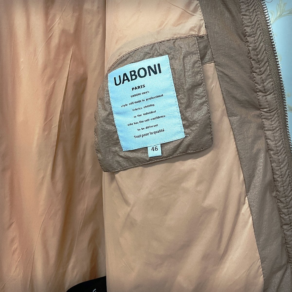 逸品EU製＆定価11万◇UABONI*Paris*ダウンジャケット*ユアボニ*パリ発 