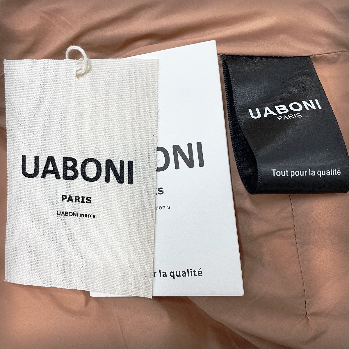 逸品EU製＆定価11万◇UABONI*Paris*ダウンジャケット*ユアボニ*パリ発 