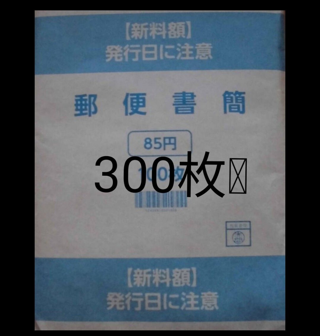 完封 ミニレター300枚 未使用 通信用 郵便書簡 新料金 ラッピング