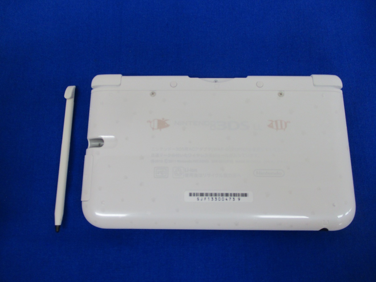 731G 動作確認済み NINTENDO 3DS LL アイルーホワイト 本体 SDカード