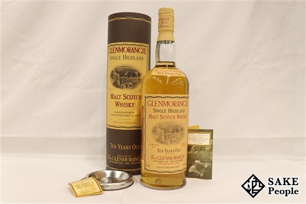 ◇注目! グレンモーレンジ 10年 旧 1000ml 43% 箱・冊子付き スコッチ