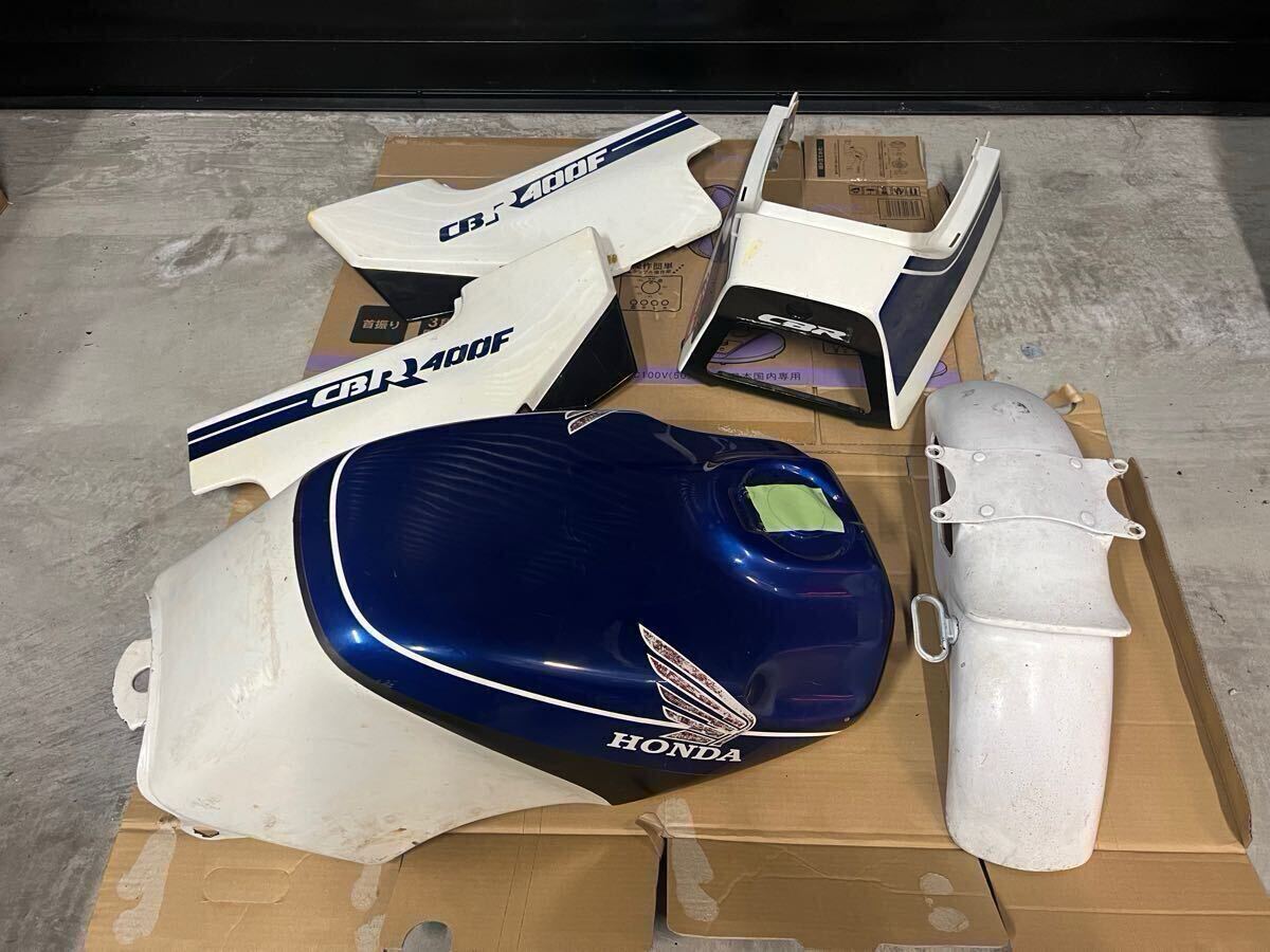 cbr400f 外装 セット タンク サイドカバー テール フェンダー cbr 外装 